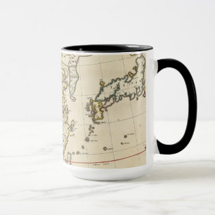 Vintage Map of China 1662 Mug