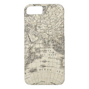 Vintage Map Of Europe and Asia iPhone 8/7 Case