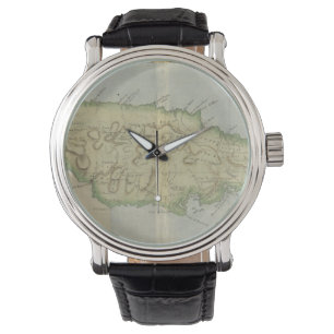 Vintage Map of Jamaica (1780) Watch