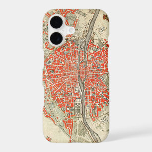 Vintage Map of Paris France (1721–1774)