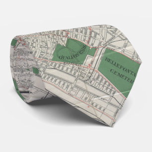 Vintage Map of St. Louis Missouri (1921) Tie