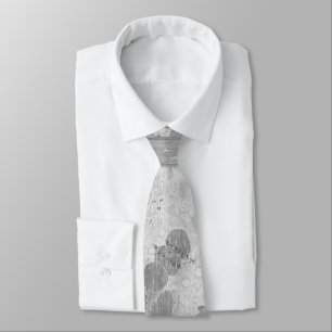 Vintage Map of The Moon (1647) Tie