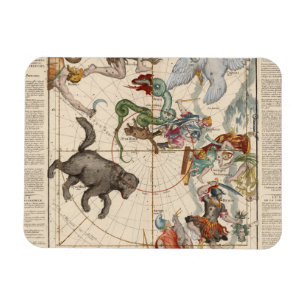 Vintage Map of the North Pole Magnet