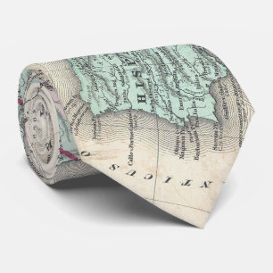 Vintage Map of The Roman Empire (1862) Tie