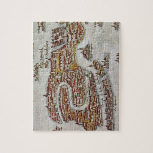 Vintage Map of Venice (1649) Jigsaw Puzzle