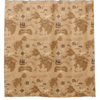 Vintage Map Pattern