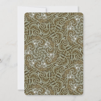 Vintage Marble Texture Wedding Invitation