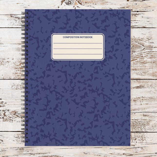 Vintage Marbled Classic Composition Pattern Notebook (Creator Uploaded)