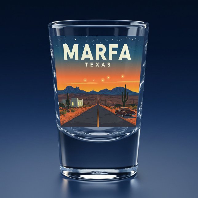 Vintage Marfa Texas Shot Glass (Creator Uploaded)