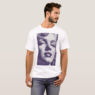 Vintage Marilyn Monroe Stipple Portrait T-Shirt - 