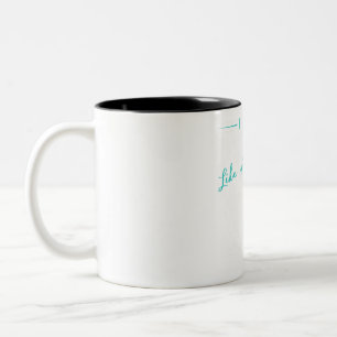 Vintage Marksman: I Know I Shoot Like an Old Man, Two-Tone Coffee Mug