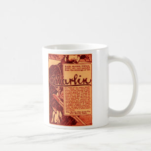 Vintage Marlin Firearms Orange Gun Ad Coffee Mug