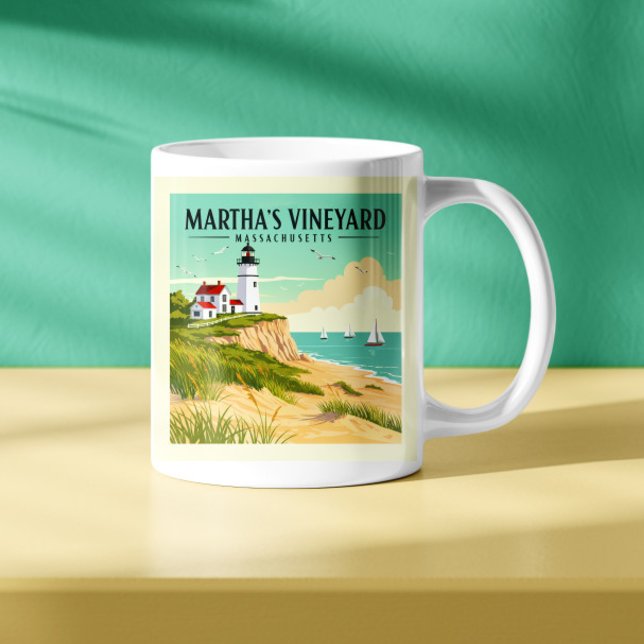 Vintage Martha's Vineyard Massachusetts Coffee Mug (Creator Uploaded)