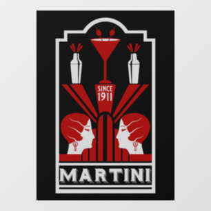Vintage Martini Art Deco