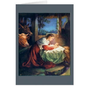 Vintage Mary and Baby Jesus