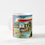 Vintage Maryland Greeting Mug<br><div class="desc">Stunning vintage postcard greeting from Maryland repurposed!</div>