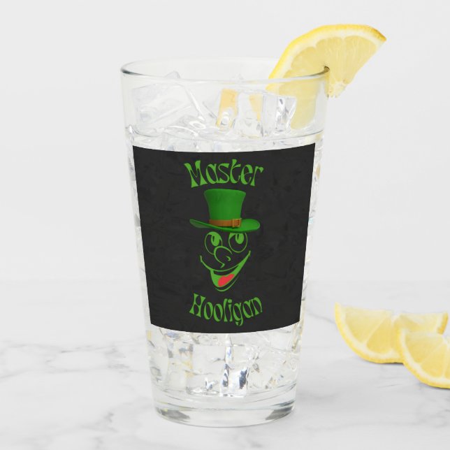 Vintage Master Hooligan Irish Party Glass (Back Ice)