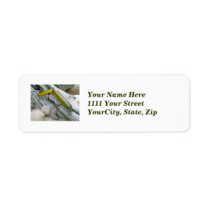 Vintage Masterlure Jointed Eel Saltwater Plug Return Address Label