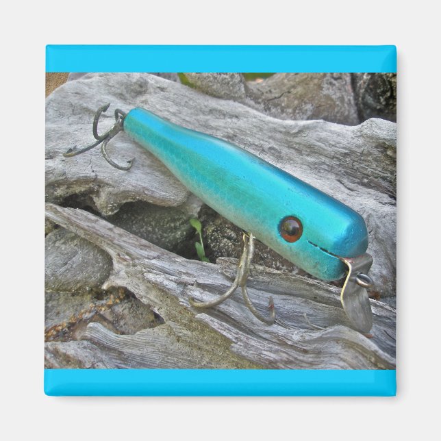 Vintage Masterlure Snook Multiple Items Magnet (Front)