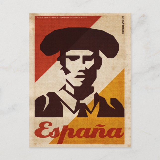 Vintage Matador Postcard (Front)