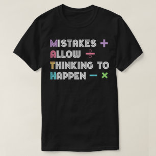 Vintage Math Teacher Funny Saying Gift Funny Math T-Shirt