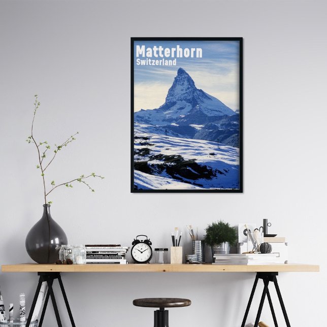 Vintage Matterhorn, Switzerland Poster (Creator Uploaded)