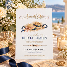 Vintage Mature Couple Casual Summer Wedding