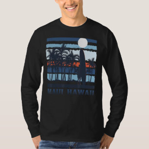 Vintage Maui Hawaii Hawaiian Beach 80s Surf Surfer T-Shirt