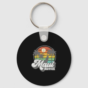Vintage Maui Hawaii Hawaiian Beach Surfing 70's Su Key Ring