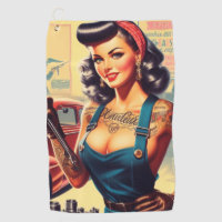 Vintage Mechanic Pin-up