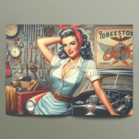 Vintage Mechanic Pin Up