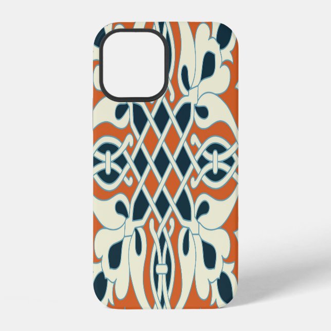 Vintage Medallion: Colourful Seamless Pattern iPhone Case (Back)