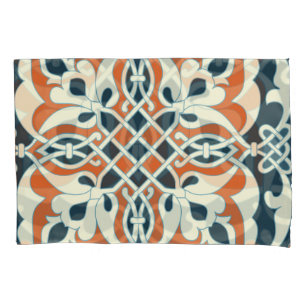 Vintage Medallion: Colourful Seamless Pattern Pillowcase
