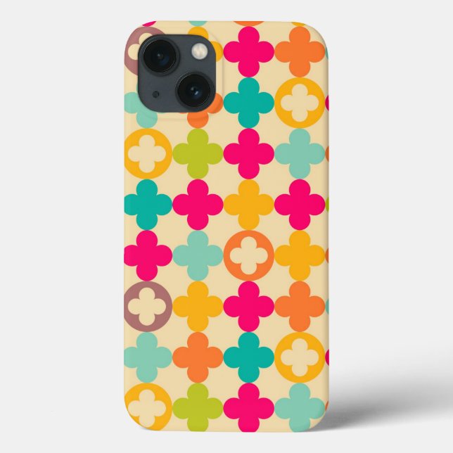 Vintage mediaeval rosette pattern Case-Mate iPhone case (Back)