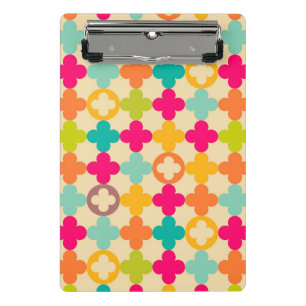 Vintage mediaeval rosette pattern mini clipboard