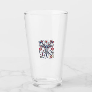 Vintage Medical Caduceus Patriotic Nurse Vector De Glass