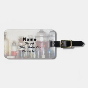 Vintage Medicine Bottles Luggage Tag