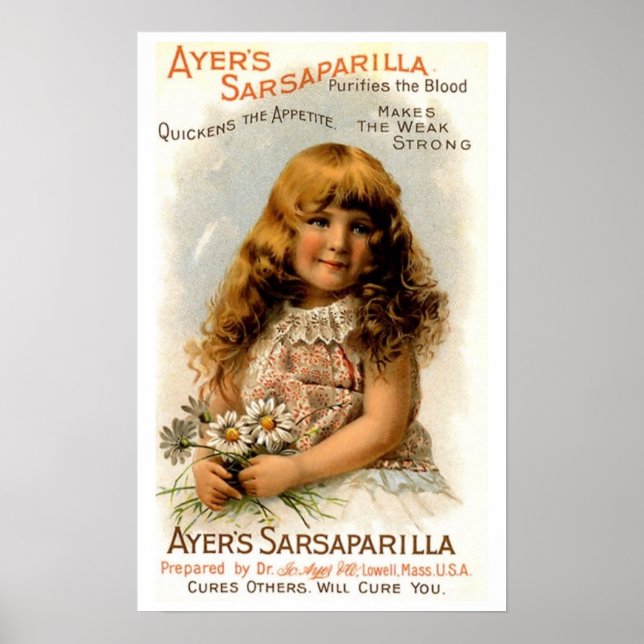 Vintage Medicine Poster (Front)