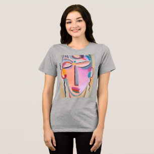 Vintage Meditation Serenity Tee: Find Inner Peace Tri-Blend Shirt