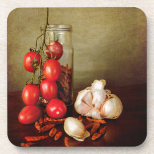 Vintage Mediterranean flavours Coaster