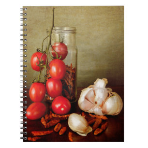 Vintage Mediterranean flavours Notebook