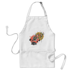 Vintage Melody Garden Standard Apron