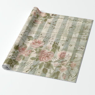 Vintage Melody Wrapping Paper