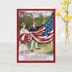 Vintage Memorial Day Greeting Card