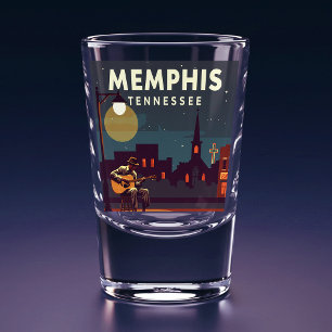 Vintage Memphis Tennessee Shot Glass