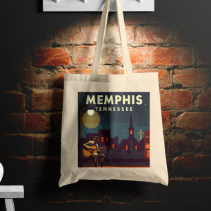 Vintage Memphis Tennessee Tote Bag