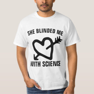 VINTAGE MENS 1980S BLINDED ME WITH SCIENCE T-Shirt