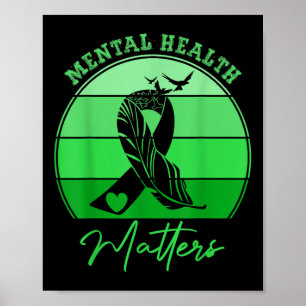 Vintage Mental Health S Mental Health Awareness  Poster