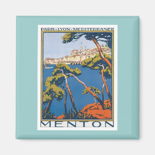 Vintage Menton France Magnet