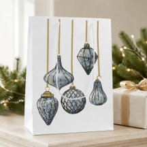 Vintage Mercury Glass Christmas Ornament